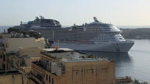 Exterior of MSC Meraviglia (MSC Cruises)