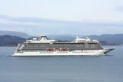 Exterior of Viking Jupiter (Viking Ocean Cruises)